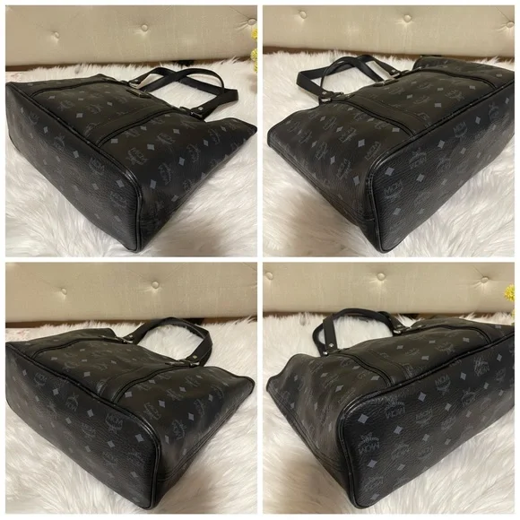 Authentic MCM Tote Black - Picture 6 of 14